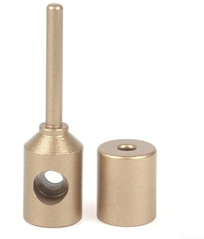 PPR Water Pipe Repair Tool Rod for 4mm-12mm Vent Holes, 11mm and 14mm Diameter Repair Kit with Yellow Lacquer Finish, Includes 5 Glue for Plumbing(7mm)