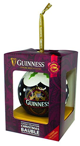 GUINNESS Noël Babiole avec GUINNESS CLASSIQUE COLLECTION LABEL DESIGN