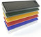 BAUHELD® Universal Verglasungsklötze 20x100mm [300/600 Stück] - Mehrfarbige Fenster-Abstandshalter Keile aus Kunststoff [SORTIERT] - Unterlegplättchen Set in den Größen: 1, 2, 3, 4, 5, 6mm
