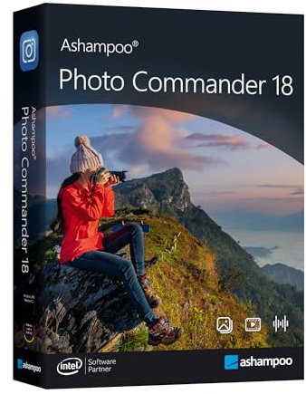 Photo Commander 18 - Bildbearbeitungsprogramm, Das Multitalent zum Betrachten, Bearbeiten und Organisieren Deiner Fotos, umfangreiche Funktionen, einfach zu bedienen im Fotobearbeitungsprogramm