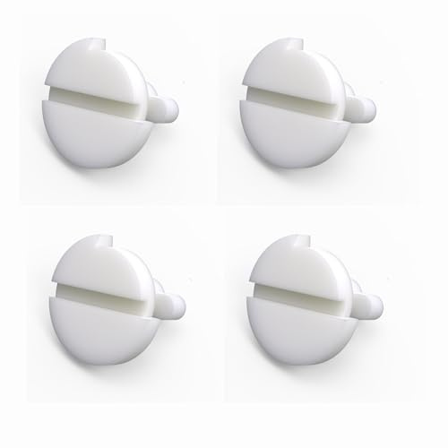 Sintrix Fab Pack of 4 Turnbuckle Clip 295176601 - Robust & Reinforced Design - Compatible with Dometic L100, L200 - Fridge Lock for Ventilation Grille & Winter Cover in Motorhome & Caravan
