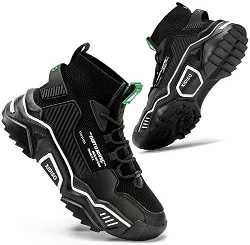 FUSHITON Hombre Zapetos Deportivos Moda Antideslizante Zapatillas Running Sneakers Zapatos para Caminar Transpirables Calzado de Deport Casual Hombres