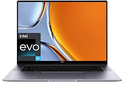 HUAWEI MateBook 16s 2023 | 16 2.5 K True-Colour-Touchscreen | 13th Gen Intel Evo Platform Powered by Intel Core i9 | 16 GB RAM | 1 TB SSD | Windows 11 | Space Gray | TÜV Rheinland Low Blue Light