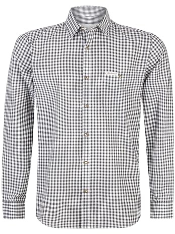 Stockerpoint Chemise Traditionnelle Campos3, Anthracite, L