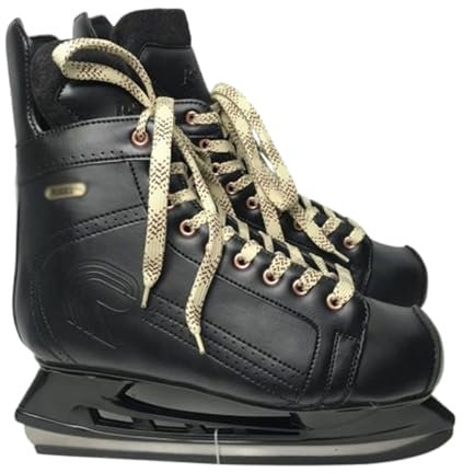 Blissbuilt Boy Schlittschuh,Damen Eiskunstlauf Schlittschuh,Junior Kunstlaufskates,Schnellschnürsystem Push-Lock-Schnalle,Freizeit bequem warm mit Kunstfell,für Jungen,Mädchen,Anfänger