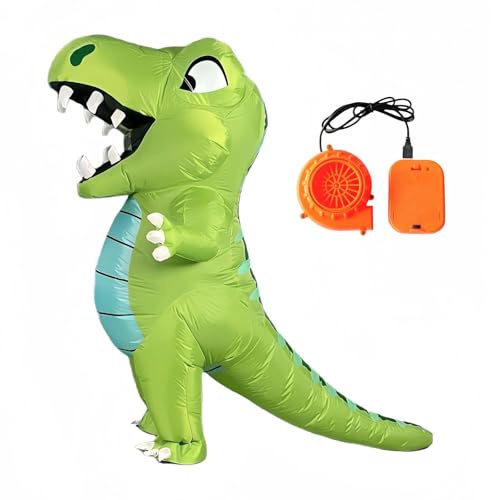 Baoblaze Costume de dinosaure gonflable Fitend jouer Cosplay Costume animal mignon Halloween, pour Adulte