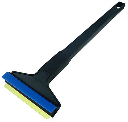 Rascador Hielo Coche Murska - rápido, facil y eficaz - 37cm - Largo Rasqueta Hielo Coche - Quita Hielo Parabrisas Coche - Premium Hips y Hoja de latón - Labio de Goma - de Finlandia - L&P A055