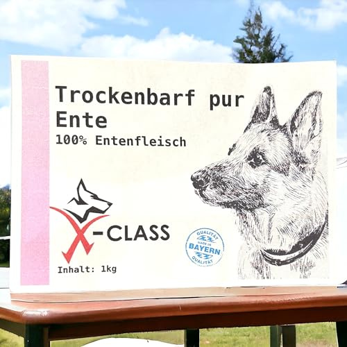 Trockenbarf Ente pur, Trocken-Barf aus 100% Entenfleisch 1kg