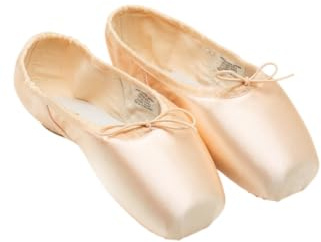 Etoile Balance European ES0160L per Bloch Scarpette da Punta Forma Arcuata Punte Sport Danza Classica Nastri Ballerina Relax Saggio Prova Spettacolo Ballo Insegnante (Rosa Pianta 1x, 3.5)