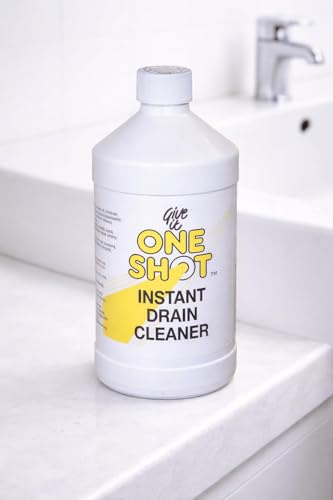 Professional Drain Cleaner, 1000 Grams, Fast-Acting Chemical Formula for Sinks, Toilets, Showers, Removes Grease, Hair, Odors (Pair Gloves Including)