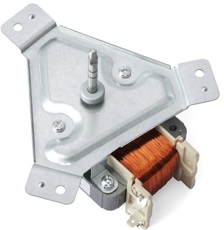 Mhrxusd DG96-00110E Range Oven Convection Fan Motor Assembly Compatible with Samsung Electric Range Stove Ovens, with Mounting Plate, Clockwise Rotation, Replaces DG96-00110A AP59677600 PS11720787