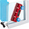 Tyroler Der Glider D-3 AFC Magnetischer Fensterreiniger | Nur für 2–28 mm Einfach- oder Doppelverglasung | Beidseitig | Fensterputzer magnetisch | Magnet Fensterreiniger