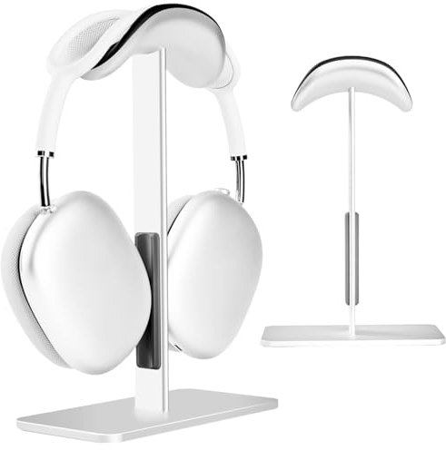 FARWAYVIEW AirPods max stand with Sleep Mode, Headphone stand for desk, Aluminum, Anti-Slip Base, Anti-Scratch Touch Surface(Silver)