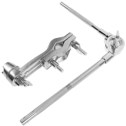 FUTUREORYY Soporte Para Cencerro Abrazadera Para Soporte De Cencerro Accesorio Para Soporte De Para Platillos Splash Para Montaje De Platillos Kit De Batería
