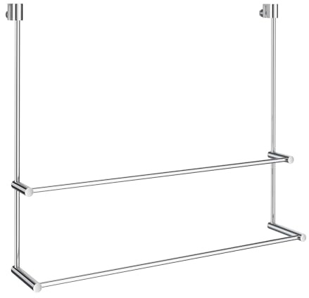 Smedbo Sideline Doppelter Handtuchhalter für Glasduschwand DK3102