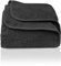 LAYNENBURG Premium Coperta in spugna 150x200 cm - 100% cotone - coperta estiva sottile, leggera e rinfrescante - come coperta da divano, piumone e coperta in spugna (anthracite)