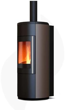 Stufa ibrida legna/pellet Nobis Mod. Libera certificata 5 stelle