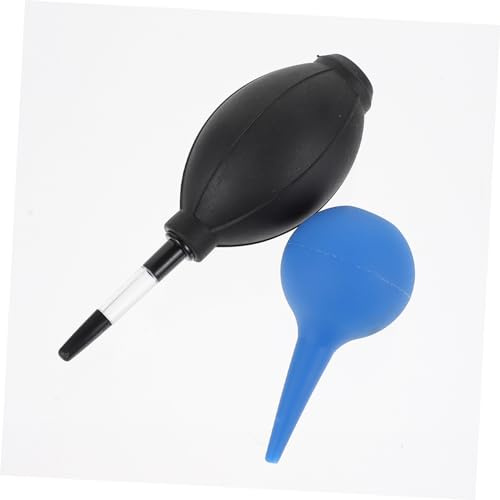 Ipetboom 2piezas Bolas Limpiadoras De Oídos Perillas De Silicona Suave Kit Para Limpieza y Soplado De Aire Uso Seguro Adultos