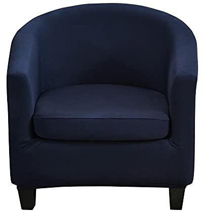 CHNSHOME Fundas para sillón Chesterfield elástico 2 Piezas Funda para sillas Club Fundas de sillón de cóctel Fundas de Asiento de Silla Tullsta