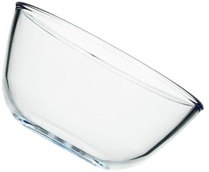 MAGICLULU Creative Instant Noodle Bowl Decorative Glass Salad Bowl Smooth Rim Microwave Safe Home Tableware