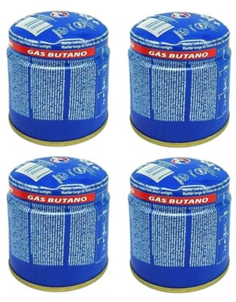 Panda Home Botellas de Gas para Camping 190g – Packs de 2, 4, 6 y 12 Unidades – Energía Confiable para Estufas Portátiles y Equipos de Cocina – Ligeras, Compactas y Seguras