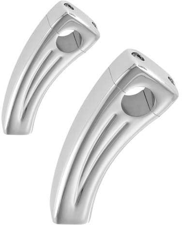 Riser En Alliage Réhausseurs De Guidon Moto 6/7 Pouces Pour VTX 1800N 1800 Tourer Retro, Kit D'adaptateurs De Fixation Pour Guidon En Aluminium CNC Rehausseurs De Guidon Pinces De Montage(7inch)