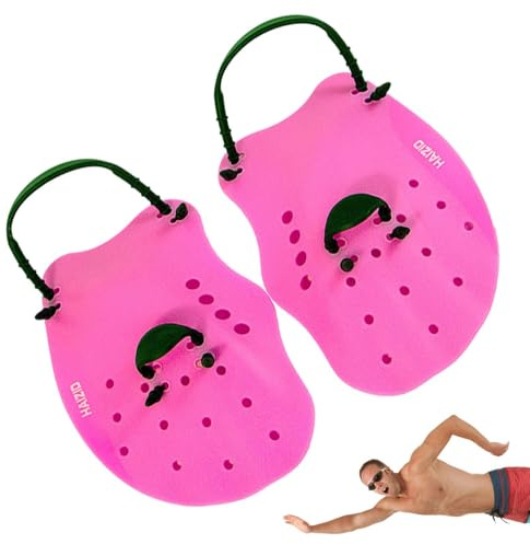 Palmas de natación - Guantes de natación palmeados de silicona ajustables para niños | Equipo reutilizable para adultos para entretenimiento, ayudas para el reutilizable para niños para pa