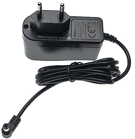 vhbw Netzteil kompatibel mit Tonies Toniebox Hörspielwürfel | Ersatznetzstecker, 150cm, schwarz