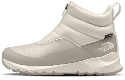 THE NORTH FACE Damen ThermoBall Isolierter Progressive Zip-Up II Schneestiefel, Gardenia Weiß/Silbergrau, 37 EU