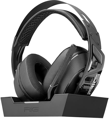 Rig 900 MAX Wireless Bluetooth Gaming Headset für Xbox, PlayStation, Nintendo Switch und PC; Ladestation; bis zu 60 Stunden Akkulaufzeit; Dolby Atmos Audio 3D, 10-1647-01