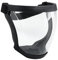 Monozoz Masque de protection intégral du visage anti-buée avec sangle réglable - Équipement de protection de sécurité pour frapper l' sur le lieu de travail