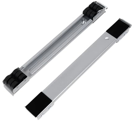 SHINEOFI Soporte De Lavadora Móvil Ajustable Protección Oxidación Base Rodante Para Lavadora Para Cocina o Sala De Lavandería