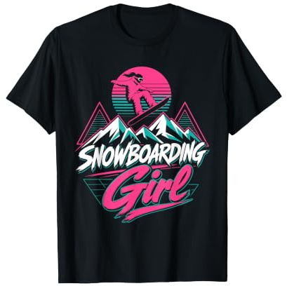 Snowboarder Snowboarding Girl Girls Children Snowboard T-Shirt