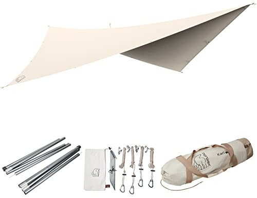 Nordisk Tarp Kari 20 Diamond Technical Cotton TARP Sandshell, Einheitsgrösse