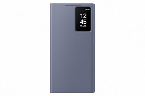 Samsung Galaxy Official S24 Ultra Smart View Wallet Case, Violet