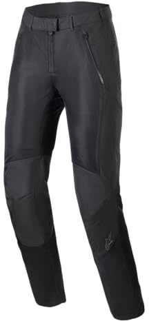 Alpinestars Stella C-1 Air - Pantalones de motocicleta para mujer, color negro, comodidad de conducción de verano, protección certificada CE, Negro -, X-Small