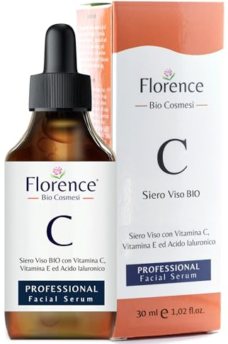 30 ml. Serum mit Bio-Vitamin C und Vit. E. Anti-Falten-, Anti-Flecken-, aufhellendes und Anti-Aging-Gesichtsserum mit Hyaluronsäure, auch für die Augenkontur. Recycelbare PET-Verpackung. Vegan