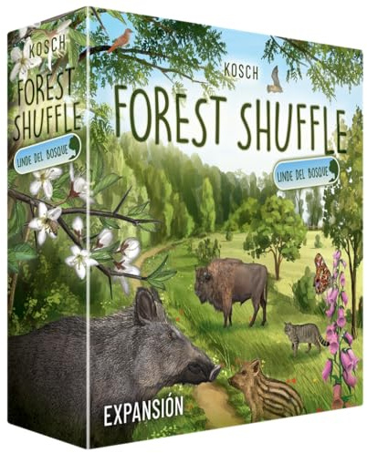 Lookout Games Forest Shuffle Linde de la forêt Extension pour Le Jeu de Cartes à partir de 10 Ans 2 à 5 Joueurs 60 Minutes par Partie