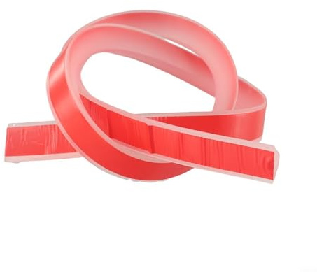 Flexibler Silikon-Dichtungsstreifen für Wasser in Bad und Küche, effektive Retention (transparent, 100 cm)