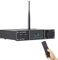 Fosi Audio DA2120C Amplificador Bluetooth 120W x2 Estéreo Hi-Fi 2.1 Canal Wireless aptX, 24Bit/192kHz Clase D Mini Power Amp integrado USB DAC Coaxial óptico, Soporte Subwoofer y Mando a distancia