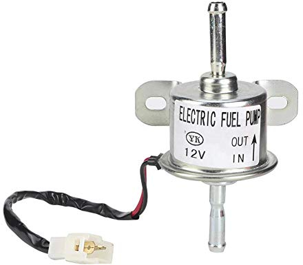 Nikou Pompa di alimentazione carburante elettrica - 12V esterno resistente all'usura 129612-52100 per Ya-nmar 4TNV88 3TNV88-NHB NHBB