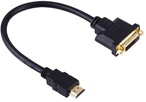 ZZjingli Accessoires informatiques De HDMI mâle à 24 + 1 DVI Femelle câble Adaptateur