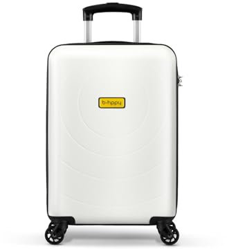 BHPPY Handgepäck Koffer 53 x 35 x 20 cm - Koffer mit 4 Rollen - Hartschalen Trolley - Zahlenschloss - 33L Ice on Holiday