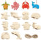 Ozean Holz Bastelsets für Kinder,21PC Meertier Holz Bastelset Kinder,3D-Vogel aus holz Meertier,Holzbastelsets für Kind,holzs Basteln Kind,Meerestier Bastelset zum Bemalen für Mädchen Junge (Ozean)