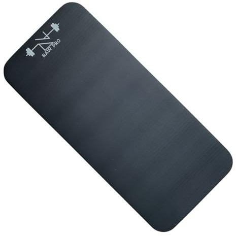 DanRawPro Mini Yoga Mat Knee/Elbow Pad Soft Foam for comfort, exercise, gym, pilates, working, gardening knees or elbows Non slip floor mat 63x20x3cm