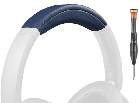 SOULWIT Huvudband för Sony WH-XB910N Extra BASS Brusreducerande Hörlurar (Passar inte WH-XB900N), Ersättnings Pannband Handband Pad
