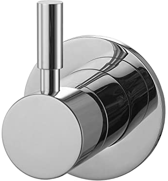 Aqua Bagno Design Taharet Robinet de WC encastré 1/2 avec corps d'encastrement en laiton Chromé