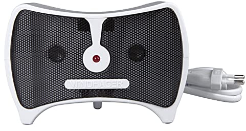 Windhager Mäuse- & Rattenabwehr Ultrabooster, Mäusevertreiber, Schädlingsbekämpfer, Ultraschall-Vertreiber, ohne Chemie, 05043, Weiß