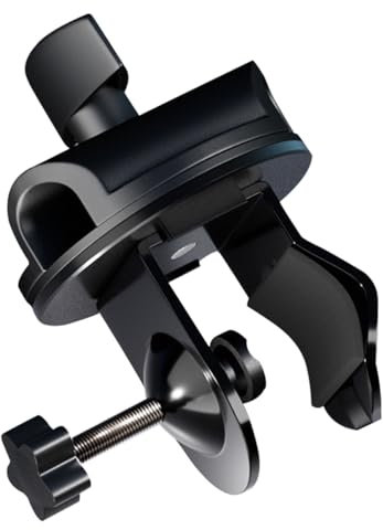 SHOWERORO Clip Per Microfono Morsetto Per Asta Microfonica Piastra Girevole Regolabile Per Supporti Da Scrivania