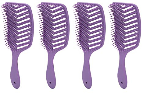 Spazzo di styling per la spazzola per capelli a curvo professionista strumento di styling per l'asciugatura rapi uomini donna pagaia
